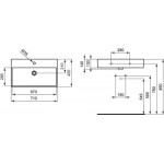 Умывальник подвесной Ideal Standard Strada K077701 Умывальник подвесной Ideal Standard Strada K077701